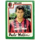 002 Figurina MALDINI - MILAN - Euroflash Calcio \'90