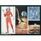 Cartolina Illustrata Luigi Corteggi - Saluti dalla Luna