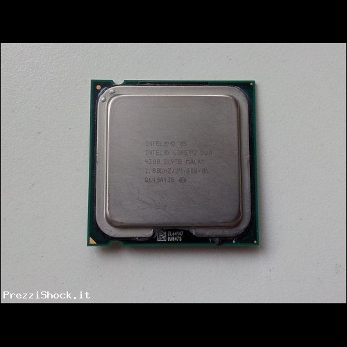 CPU Intel core 2 duo E4300