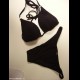 Reggiseno imbottito + Slip scavato " COTTON CLUB ".