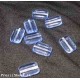 Perla a Rettangolo azzurro 12x8mm