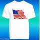 T-SHIRT BANDIERA USA STATI UNITI FLAG(VARIE TAGLIE E COLORI)