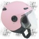 Casco jet CGM rosa NUOVO