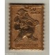 Francobollo Metallico GAMBADILEGNO Operazione Quack - 1973