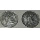 ITALIA  1 LIRA  VITTORIO EMANUELE III - 1942  2 MONETE