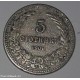 BULGARIA - 5 Stotinki - 1906