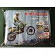 Poster GEORGES JOBE' - Kawasaki KX 500 - 1986