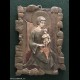 CAPOLETTO IN CERAMICA VINTAGE MADONNA GESU' BAMBINO
