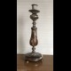 VECCHIO CANDELIERE - CANDELABRO IN METALLO E ONICE