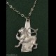 COLLANA CON PENDENTE VINTAGE - LEONE