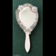 SPECCHIO MANO VINTAGE TOELETTA PARETE VETRO MURANO