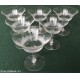 6 COPPE CHAMPAGNE GELATO DESSERT MACEDONIA CRISTALLO