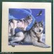 STAMPA 3D per QUADRO - 40 x 40 - LUPI