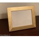 CORNICE PORTAFOTO RETTANGOLARE IN LEGNO CON VETRO