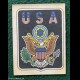 Figurina Serie PANINI'S STICKERS - USA - Effetto stoffa