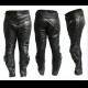 PANTALONI MOTO IN PELLE MOTO MOD.9200 Black