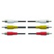 CAVO VIDEO 3 SPINE RCA/ 3SPINE RCA 1,5 METRI
