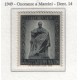 1949 Italia Inaugurazione monumento dedicato a Mazzini **MNH