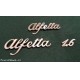 Fregio ALFETTA 1.6 - ALFA ROMEO - Originale Completo