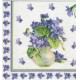 003- 2 TOVAGLIOLI PER DECOUPAGE VIOLETTE