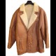 Giaccone di montone - SHEARLING originale - Tg.46