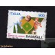 Francobollo Repubblica usato -Baseball