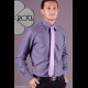 ROEL Camicia UOMO Maniche Lunghe, Modello Slim, Tg. 43