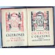 LIBRO: CICERONE L'ORATORE  TIRARURA LIMITATA 500 COPIE
