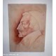 QUADRO DISEGNO SU TELA FIRMATO