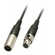 Cavo audio Mini-XLR m/f nero, 5m SOUND NUOVO 3 PIN 6095